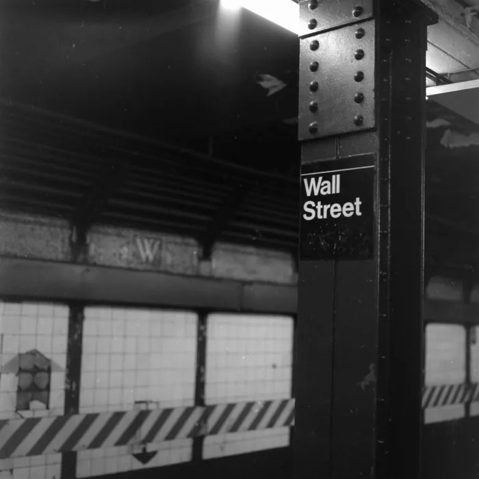 Analogfoto, aufgenommen mit Hasselblad 501cm auf Ilford HP5+, New York
