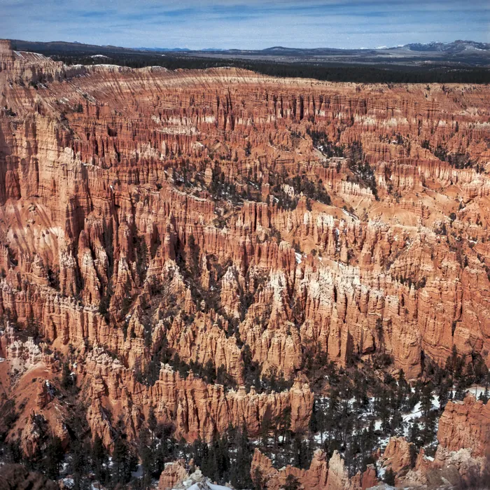 Analogfoto, aufgenommen mit Hasselblad 501cm auf Kodak Gold 200, Utah
