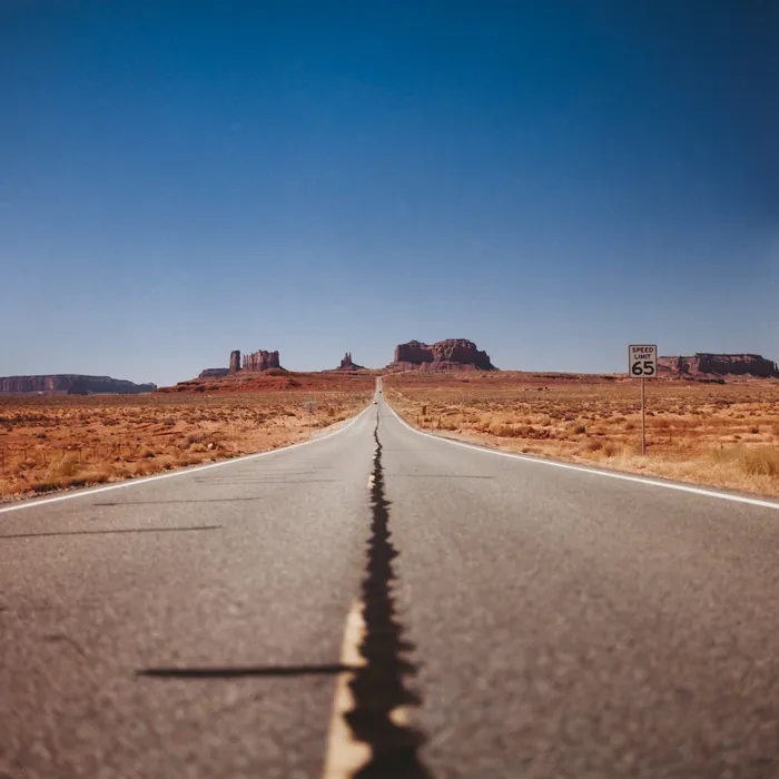 Analogfoto, aufgenommen mit Hasselblad 501cm auf Kodak Gold 200, Utah